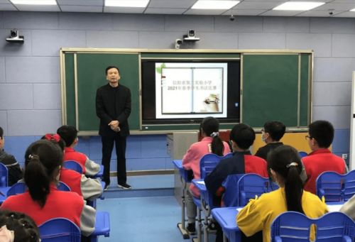 信阳市第二实验小学成功举办2021年春季学生书法比赛
